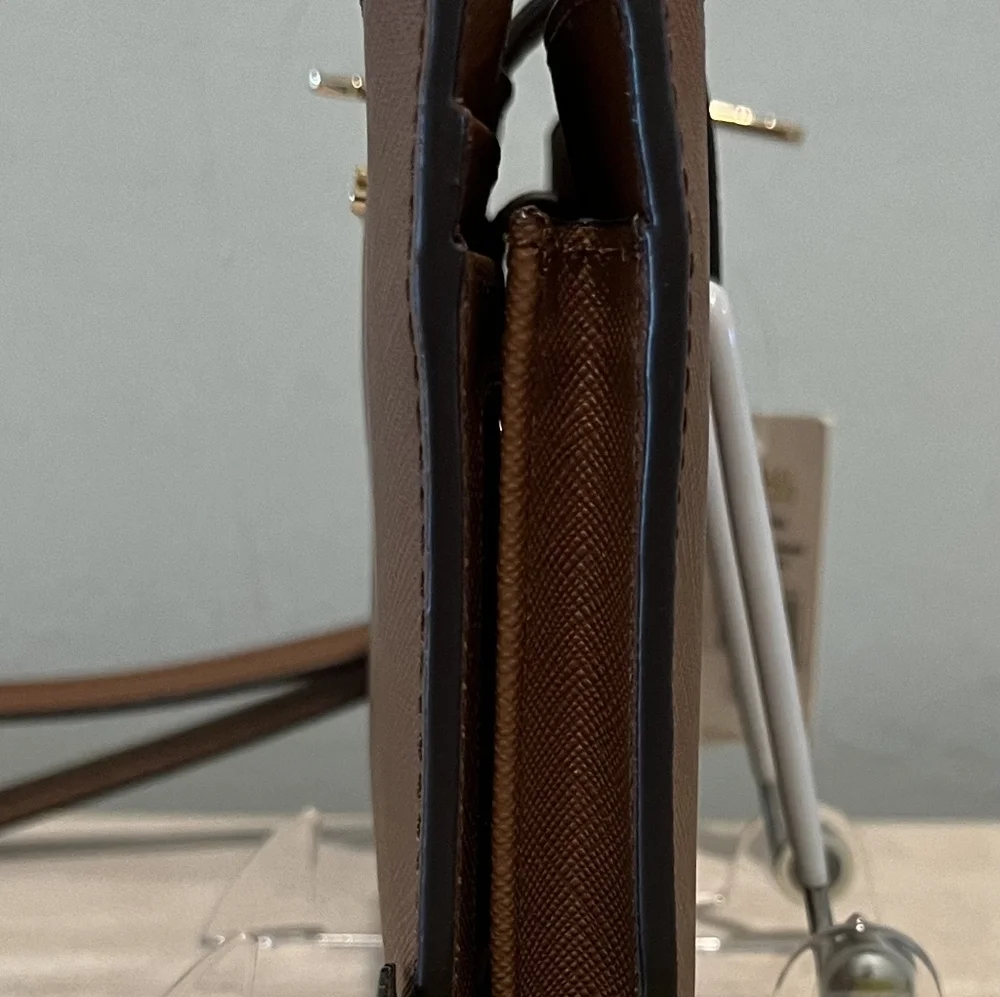 Michael Kors Saffiano Leather Jet Set Double Zip Wristlet New With Tags!